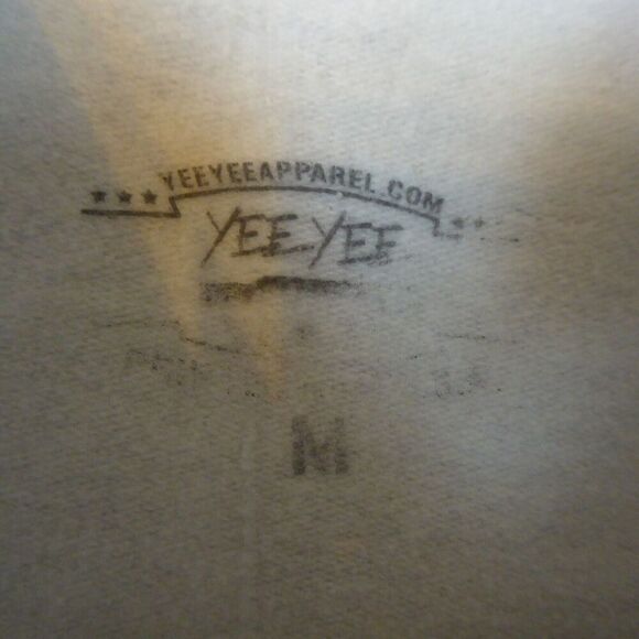 Yee Yee Apparel Sweatshirt Mens Medium Gray Granger Smith Country Crew Neck - Picture 3 of 7
